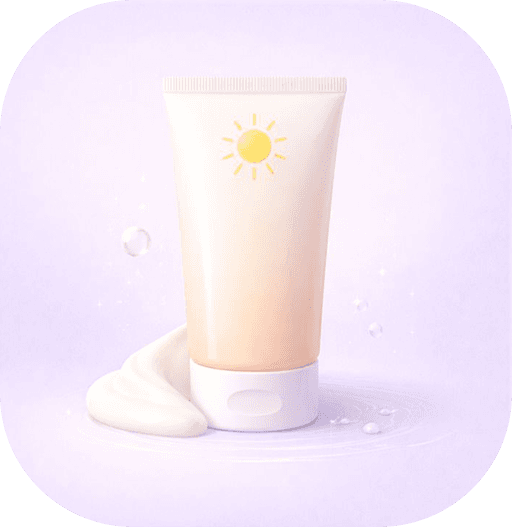 Sunscreen product icon